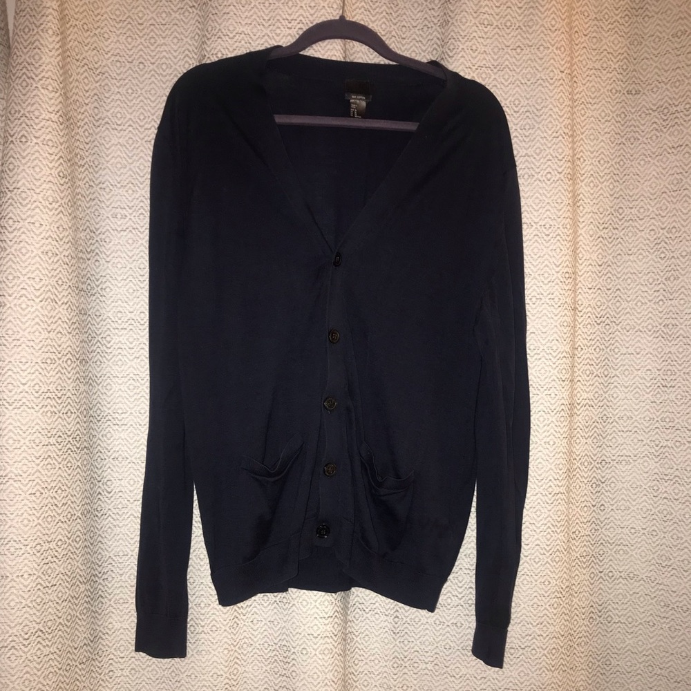 H&M Navy Men’s Cardigan